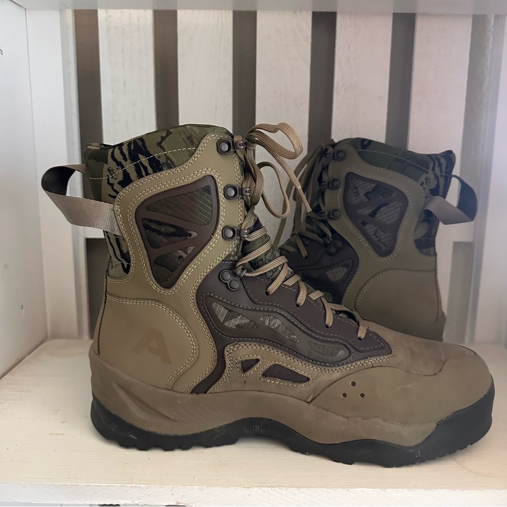 Under Armour Tactical Hunting Boots Mens 13 Camo Vibram 3024339 - Picture 13 of 15